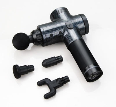 Deep Muscle Relaxation Massager, 4 Adaptors and Travel Case