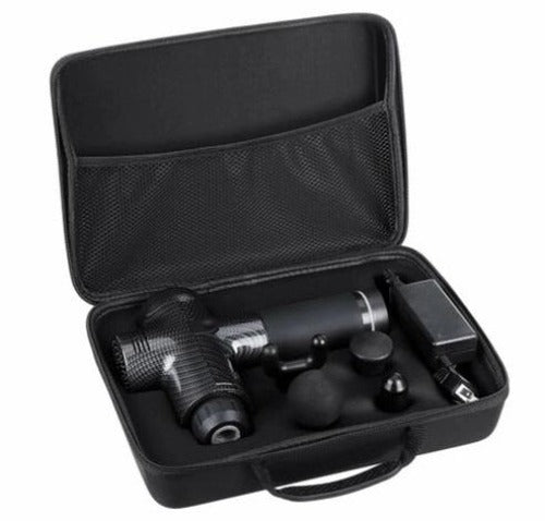 Deep Muscle Relaxation Massager, 4 Adaptors and Travel Case